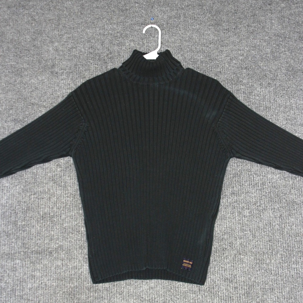 American Eagle Outfitters Sweater Womens‎ M Black Ribbed Turtleneck Winter Knit